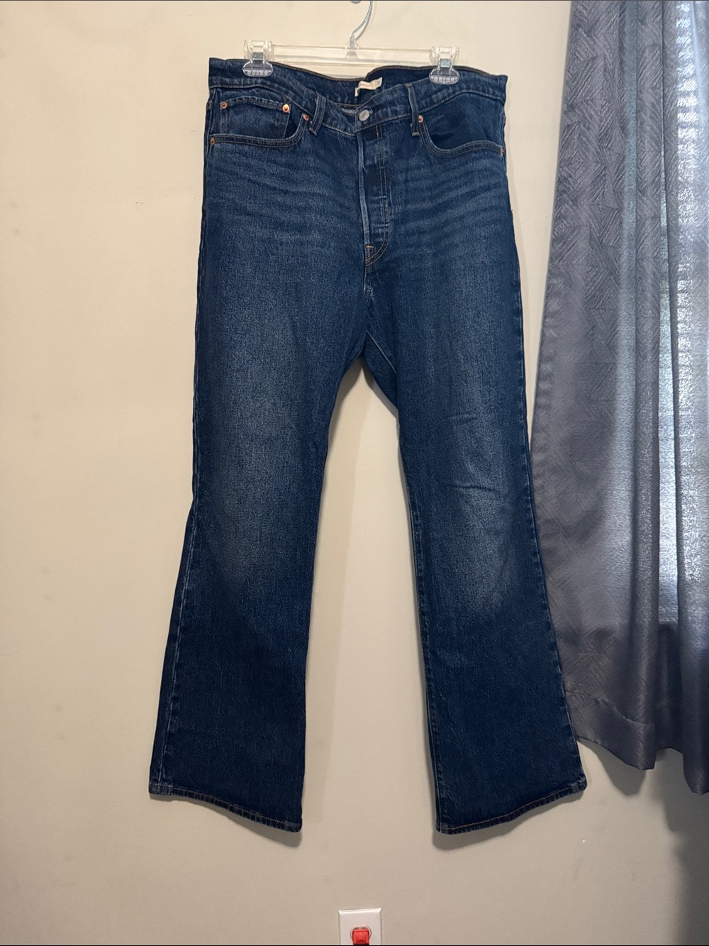 Levi's Deep Blue Bootcut Jeans